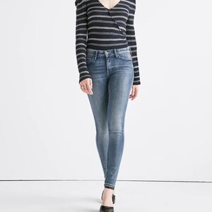 Lucky Brand  Blue Jeans Ava Skinny 6/28 NWT